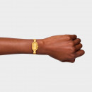 montre-analogique-icon-ovale-bracelet-en-acier-dore