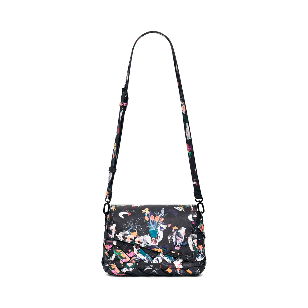 Desigual Women's Bags, Toiletry Bags And Suitcases For Small Floral Braided Bag