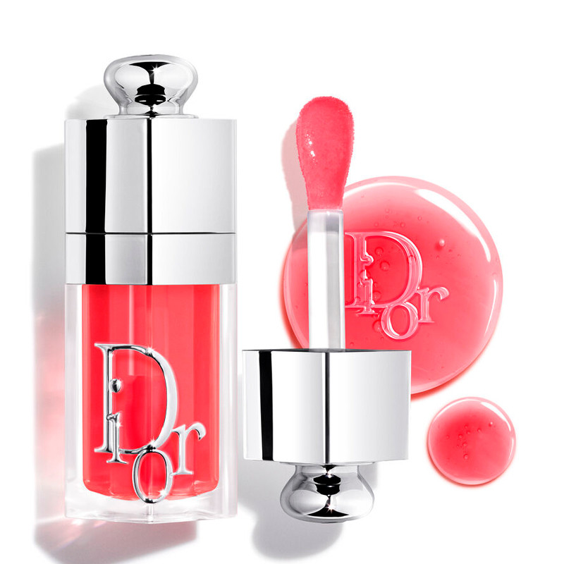 Dior 015 Berry Gloss Addict Lip Glow Oil 24-Hour Moisturizing Lip Oil - 3 Ultra-Glossy Finishes