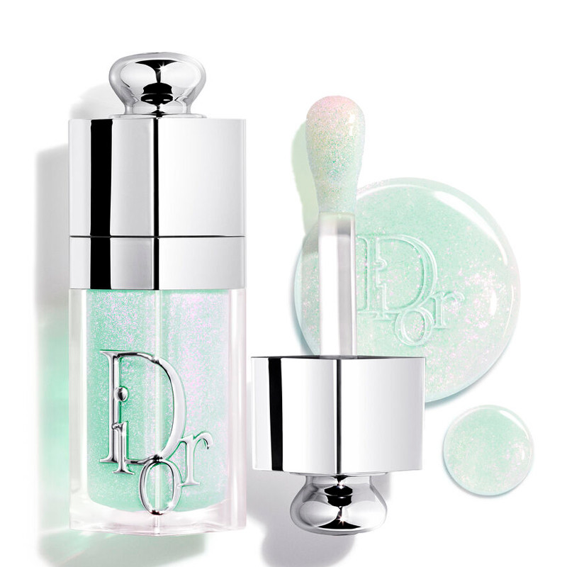 Dior 086 Minty Gloss Addict Lip Glow Oil 24-Hour Moisturizing Lip Oil - 3 Ultra-Glossy Finishes