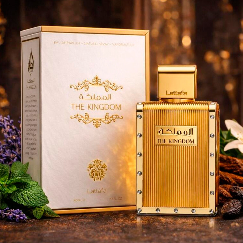 The Kingdom by Lattafa for Men - Spray EDP de 3.4 onzas