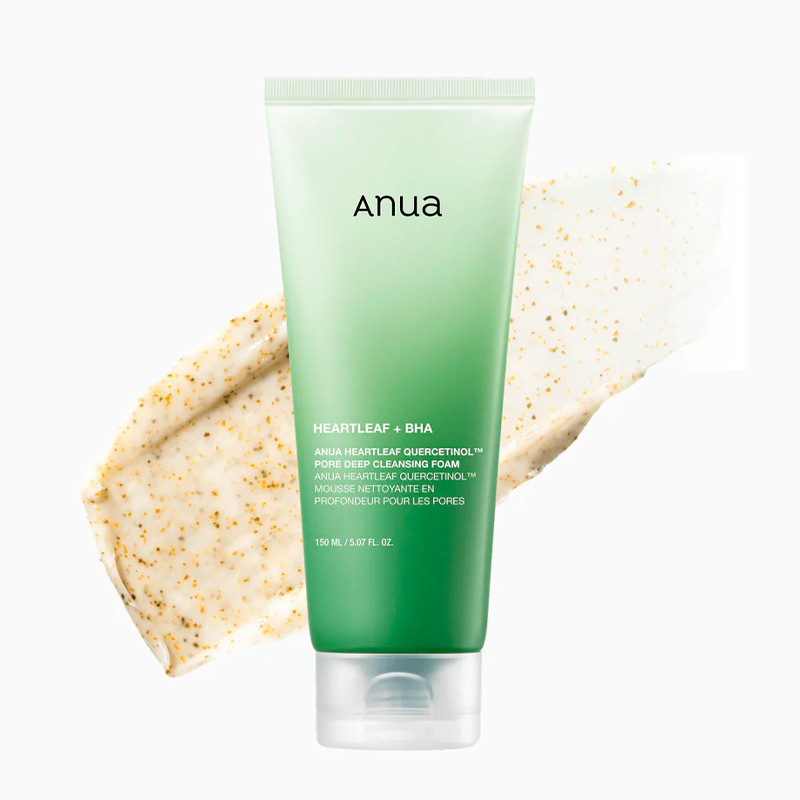 Anua  Face Skin Care Heartleaf Quercetinol Pore Deep Cleansing Foam Deep Cleansing Treatment
