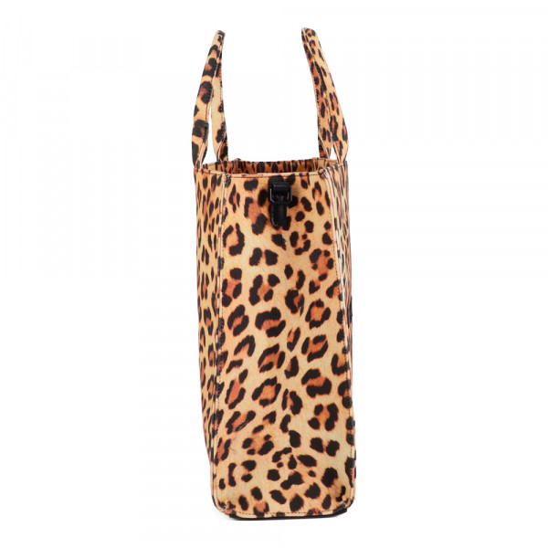 leopardenmuster-stofftasche