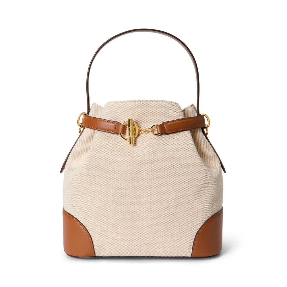 Ralph Lauren Bags  Bags, toiletry bags and suitcases for women Blaike medium canvas drawstring bag