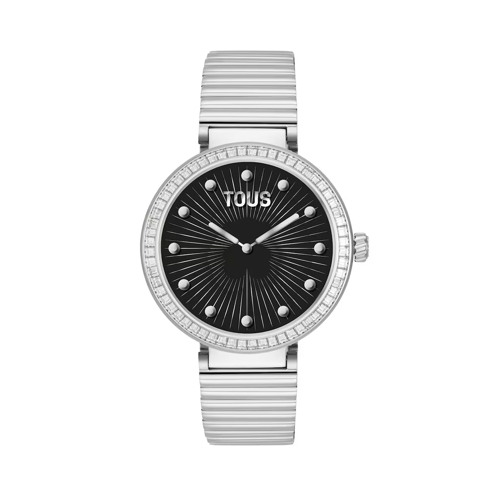 Tous Reloj smartwatch con brazalete de acero y zirconias S-CONNECT