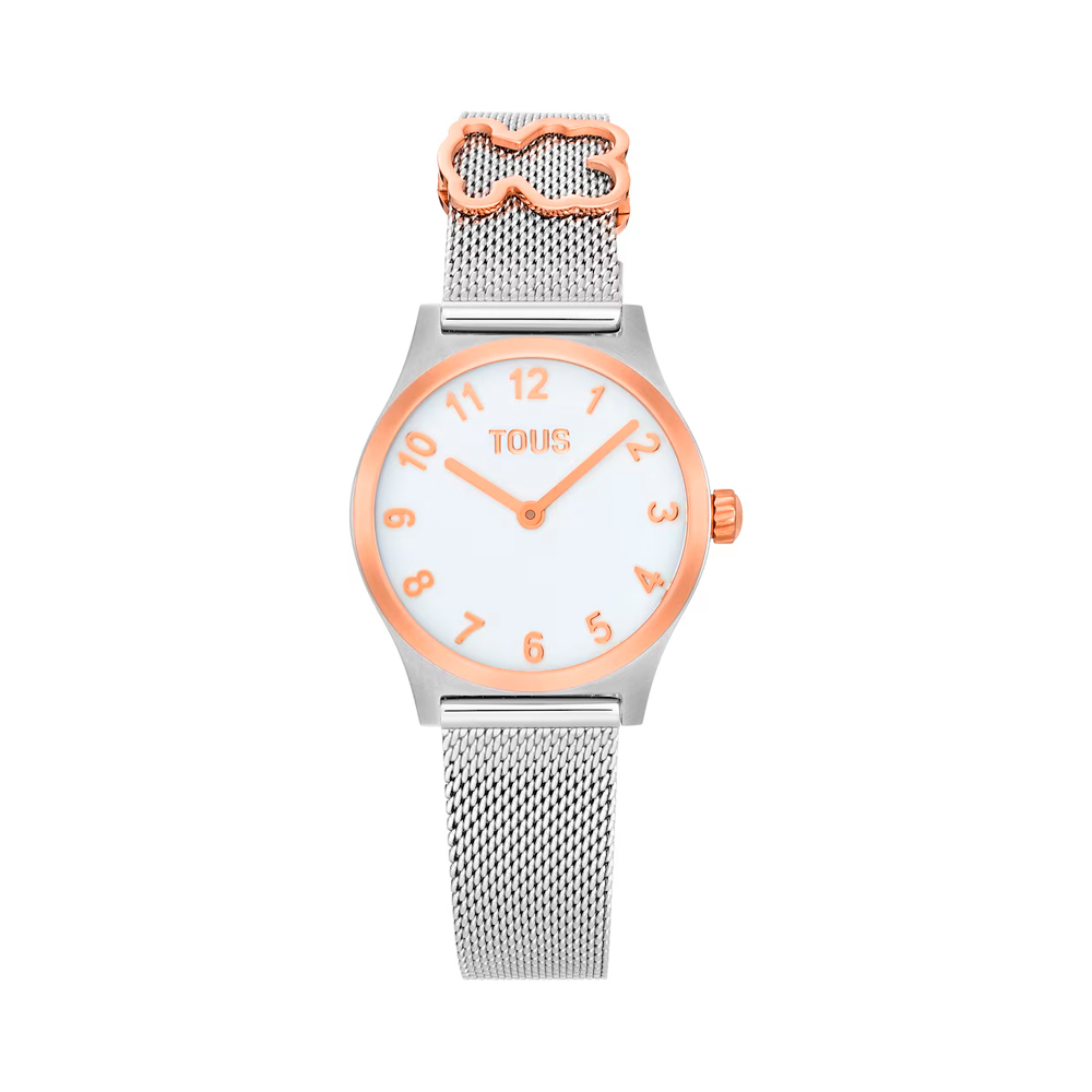 Tous  Women's Watches EPIC ICON KDT Analog Watch with Steel Bracelet and Mother-of-Pearl Dial