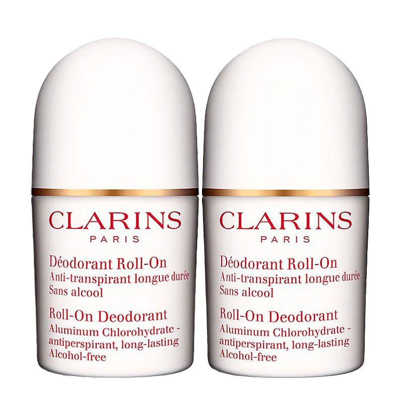 Clarins Líneas de Baño Mujer Dúo Desodorante Roll-On