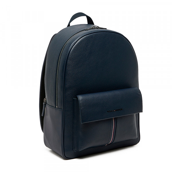 textured-backpack-with-flap-pocket