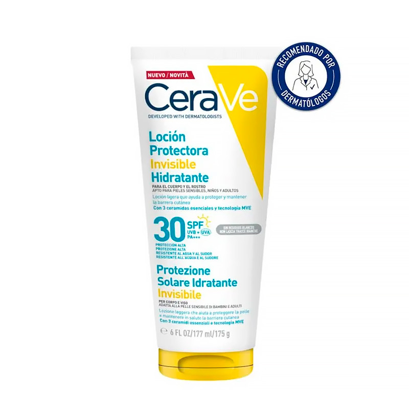 Cerave Protector Solar Cuerpo Invisible Hydrating Lotion SPF30 Protecitor Solar