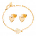 By Your Side Bracelet & Earrings JUBS06006JWYGS