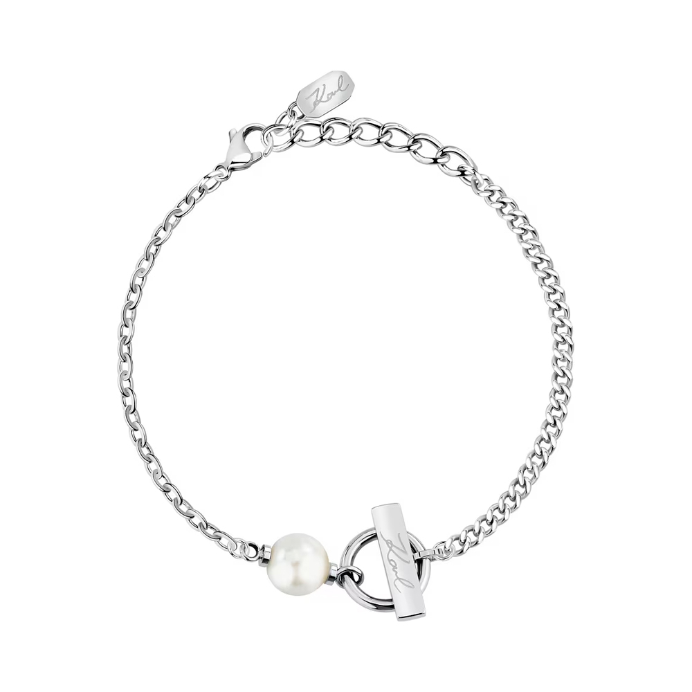 Karl Lagerfeld Bracelets Bracelet With Pearl Pendant