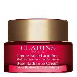 rose radiance cream clarins