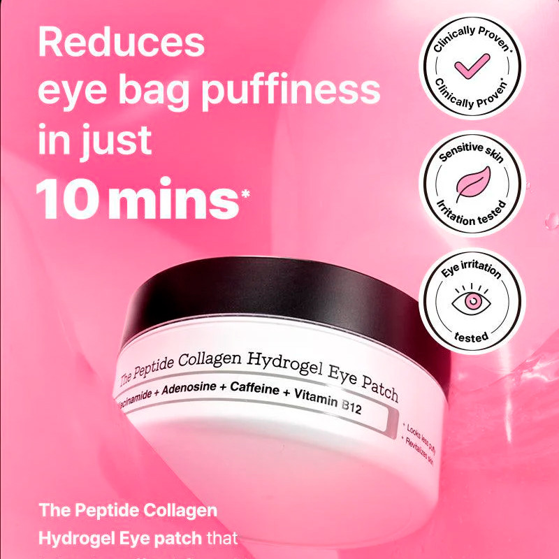 Cosrx The Peptide Collagen Hydrogel Eye Patch 60 Parches – imagen 3