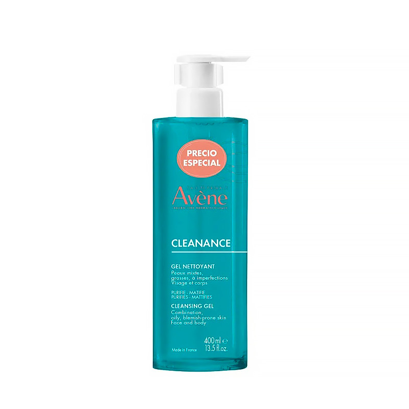 Avene Women's Light Face Skin Care Cleanance Gel Nettoyant Cleansing Gel