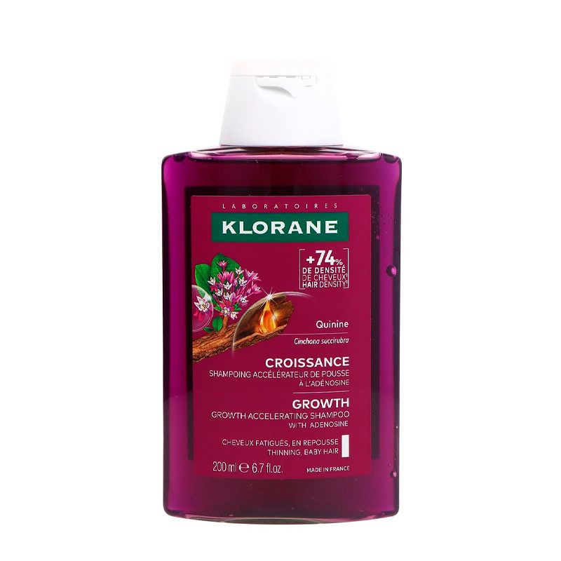 Klorane Shampoos Quinine Shampoo Adenosine Growth Accelerating Shampoo