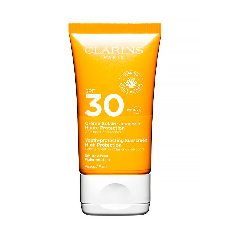 Clarins Protector Solar Facial Créme Solaire Jeunesse +Spf30 Protector Solar Facial