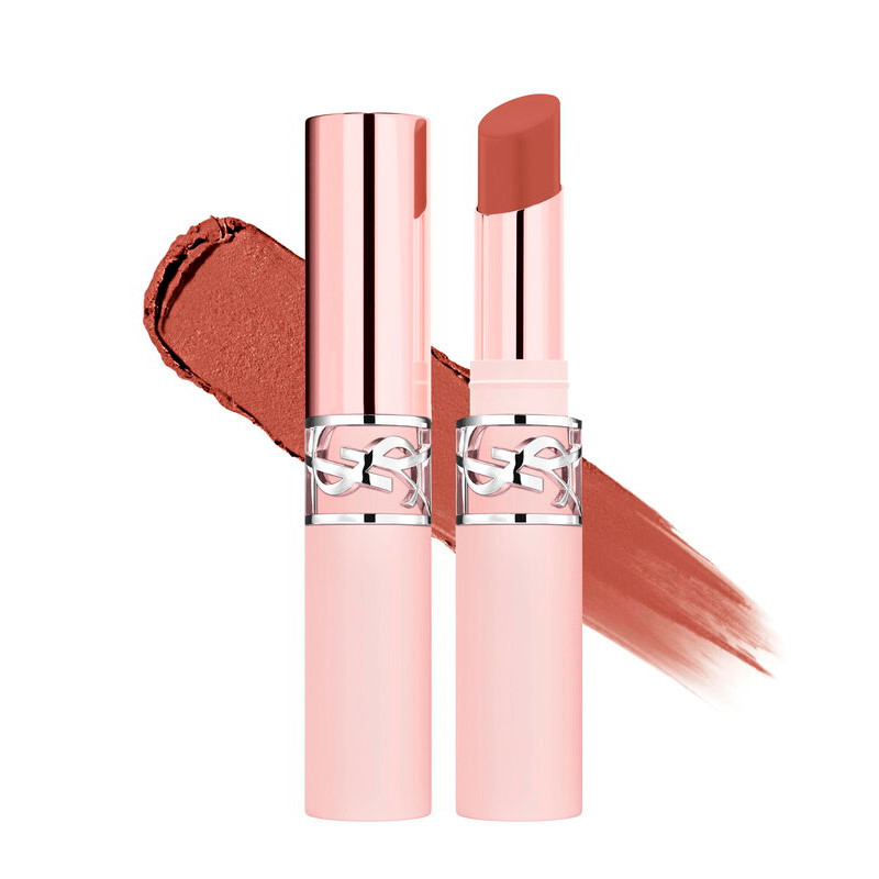Yves Saint Laurent 3-Taupe Flirt Lipstick Lovenude Lip Blusher Blurring Balm Second Skin Effect