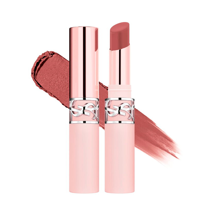 Yves Saint Laurent 4-Red-Handed Lipstick Lovenude Lip Blusher Blurring Balm Second Skin Effect