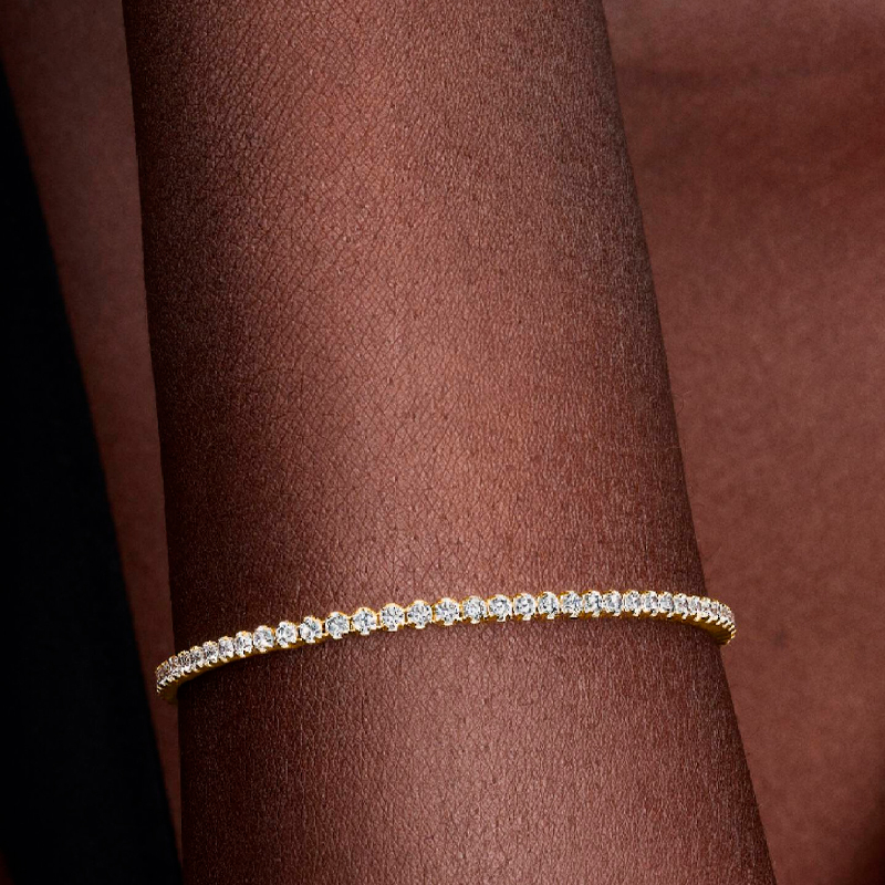 Pandora Pulsera de Tenis Brillante con engaste a nivel 563927C01 – imagen 2