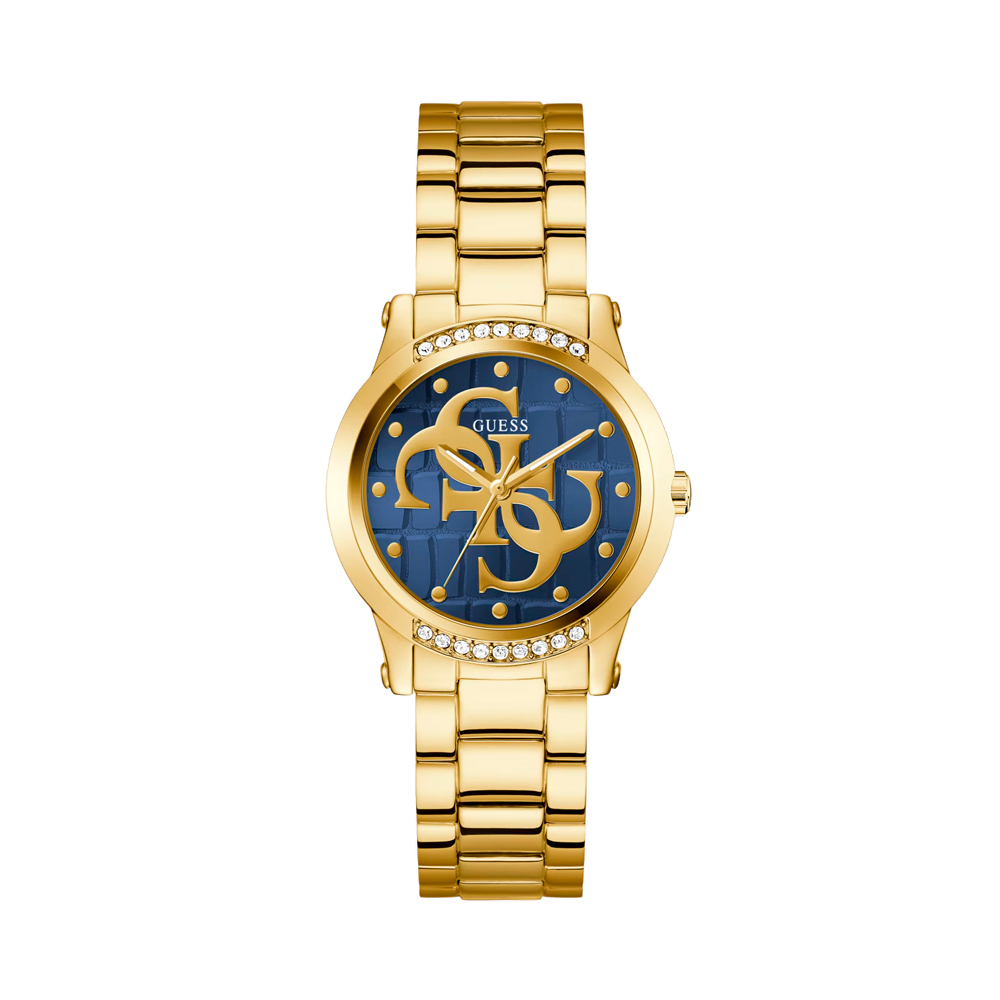 Guess Reloj analógico con logotipo 4G 36 mm GW0861L6