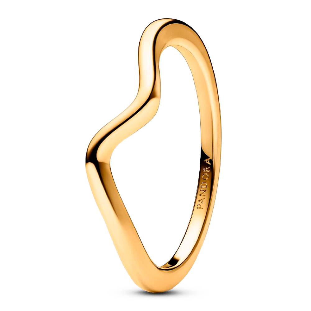 Pandora Anillo Onda Pulida 163095C00