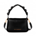 Mini shoulder bag with knotted handle