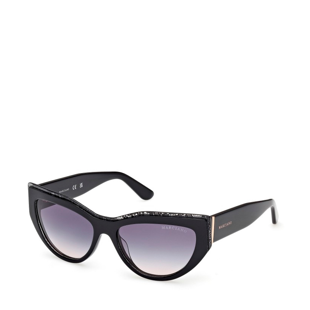 Guess Women's Black/Gray Sunglasses For Martian Gm00028 Sunglasses