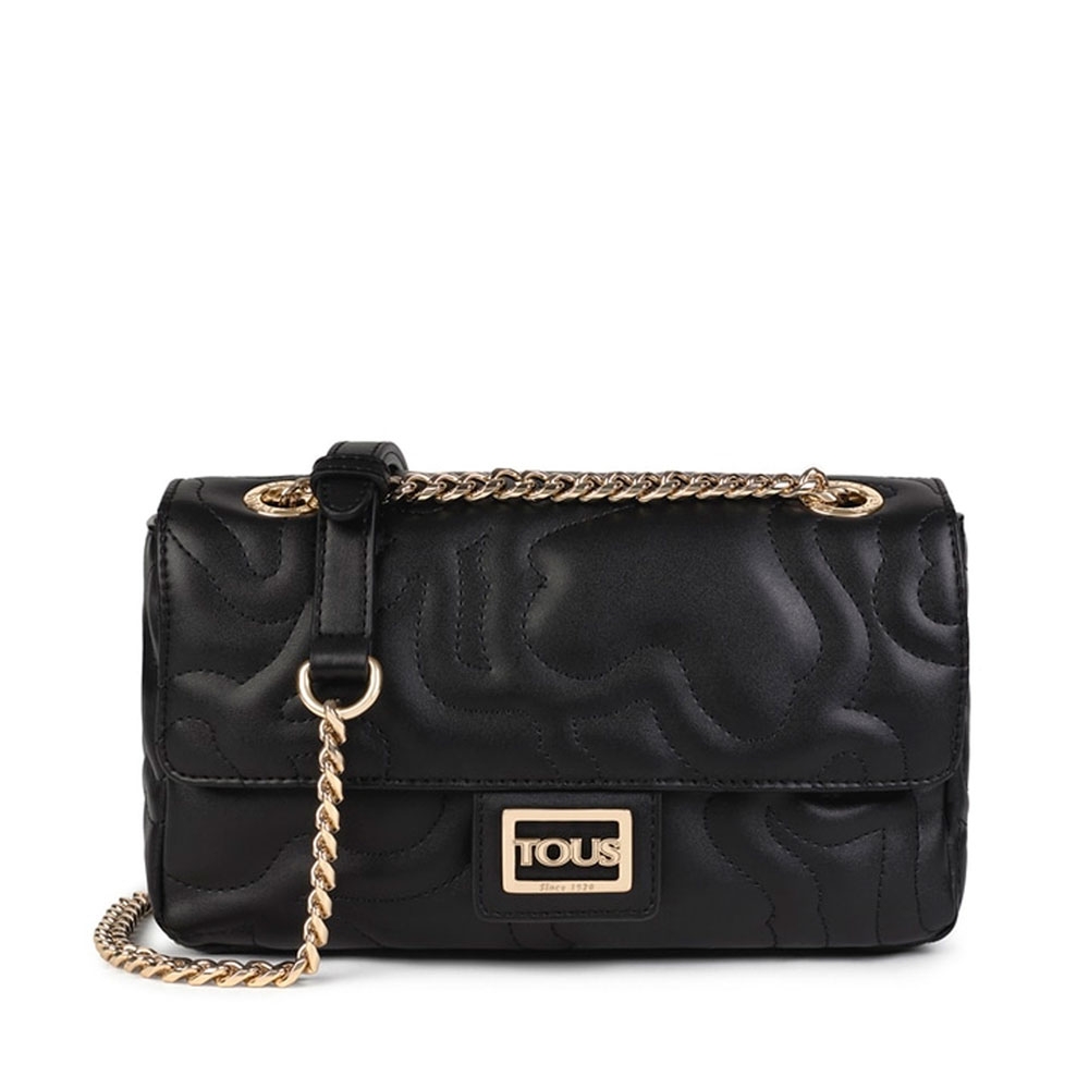 Tous Women's Black Bags, Toiletry Bags And Suitcases For S. Kaos Dream Flap Crossbody Bag For