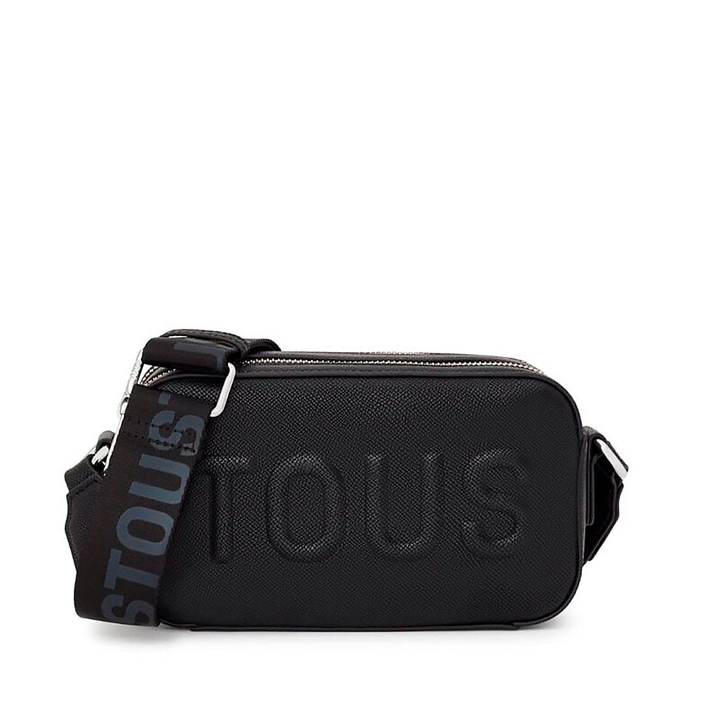 Tous Women's Beige/Black Bags, Toiletry Bags And Suitcases For La Rue New Reporter Shoulder Bag