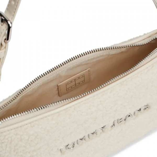 borsa-a-tracolla-in-peluche-essential-con-logo