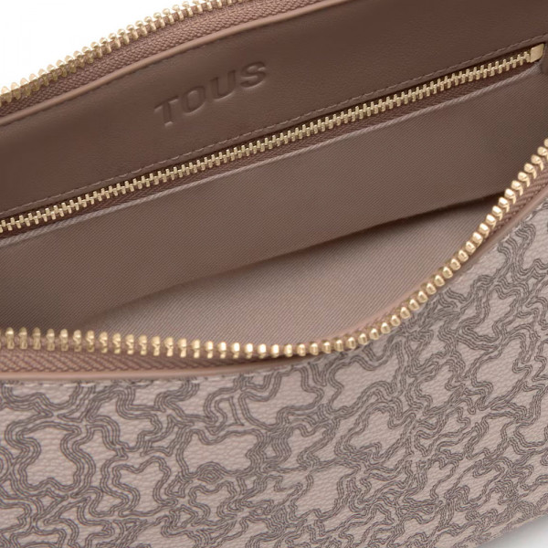 kaos-mini-lines-medium-taupe-shoulder-bag