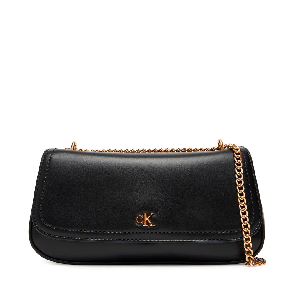 Calvin Klein Jeans Bags, toiletry bags and suitcases for women Small shoulder bag with monogram logo hardware chain