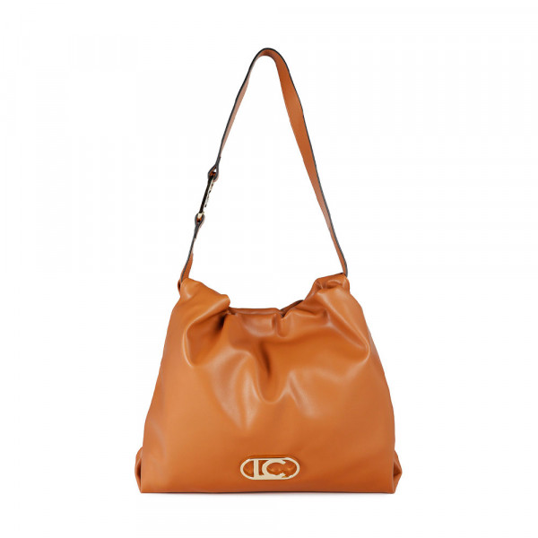 shopper-tasche-aus-kunstleder-mit-ovalem-lc-logo