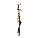 knotted-script-charm-keychain