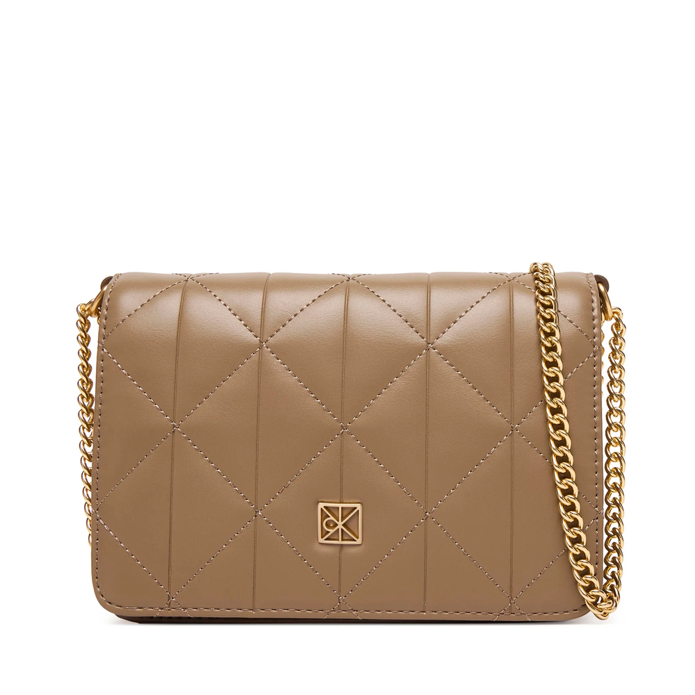 Calvin Klein Jeans Women's Bags, Toiletry Bags And Suitcases For Quilted Mini Bag With Emblem Logo