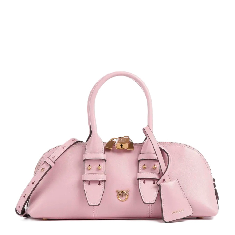 Pinko Women's Light/Pink Bags, Toiletry Bags And Suitcases For Horizontal Bowling Bag