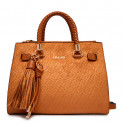 Borsa in finta pelle scamosciata