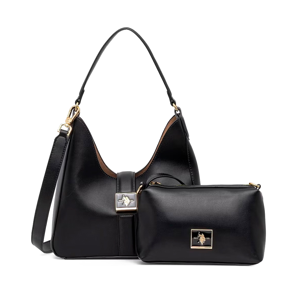 U.s. Polo Assn. Women's Black Bags, Toiletry Bags And Suitcases For Beumf9045wvp000 Margaret Bag
