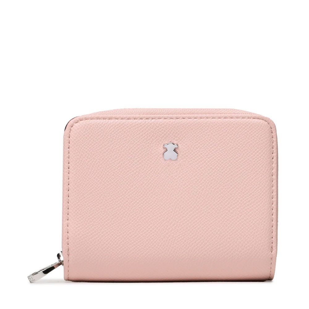 Tous Women's Pink Wallets And Purses New Dubai Wallet With Closure