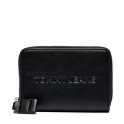ESSENTIAL WALLET WITH ZIPPER AND LOGO