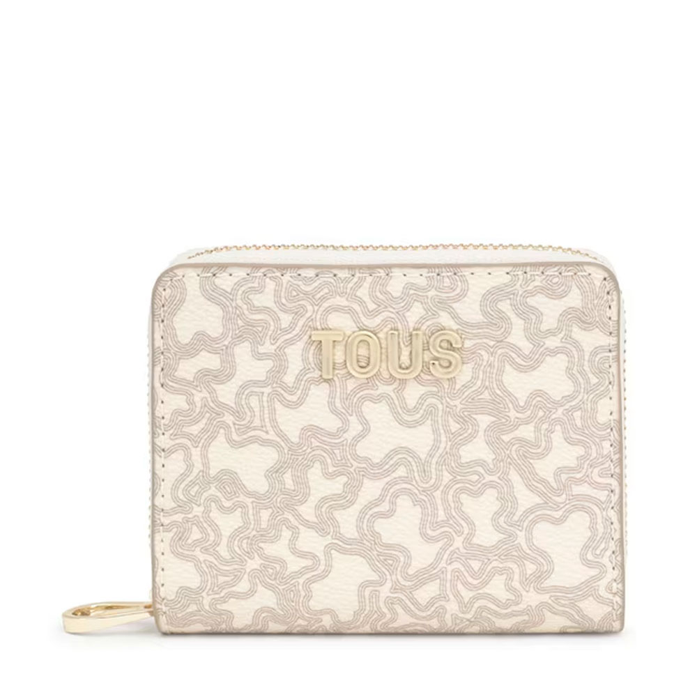 Tous Monedero Kaos Mini Lines Beige TOUS