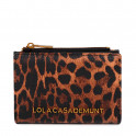 Animal print purse