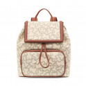 Kaos Icon beige multi Tous women's backpack