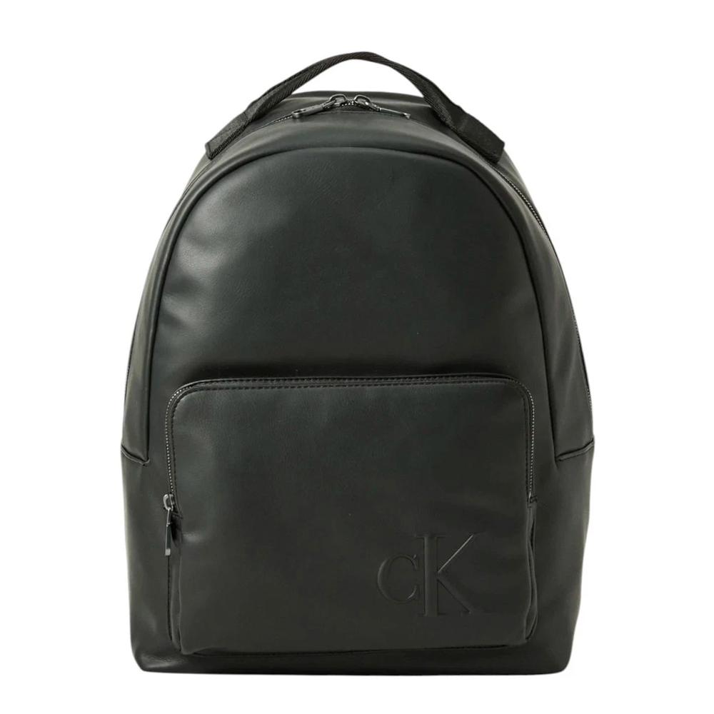 Calvin Klein Jeans Women's Light/White Backpacks And Fanny Packs For Bold Round Backpack