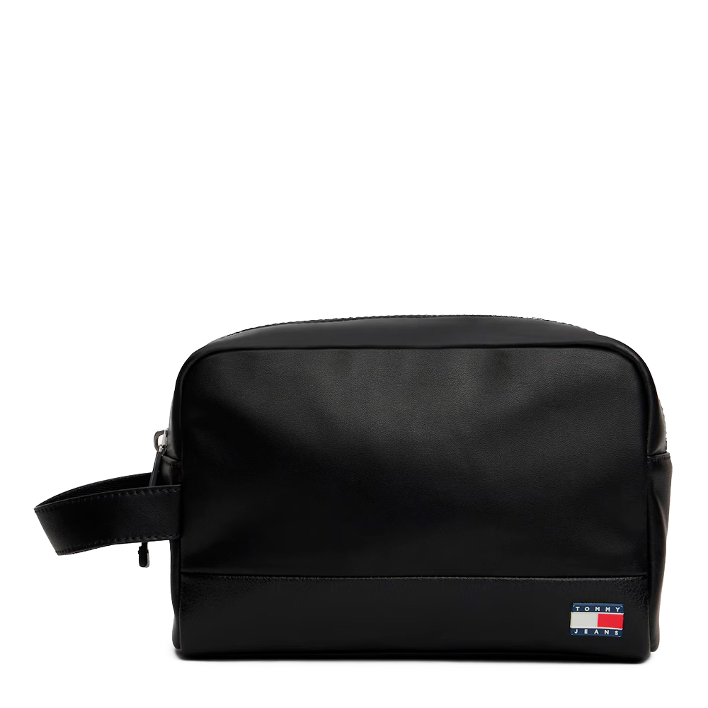Tommy Hilfiger Bags Men's Messenger Bags, Toiletry Bags And Suitcases For Heritage Leather Toiletry Bag Am0am14053