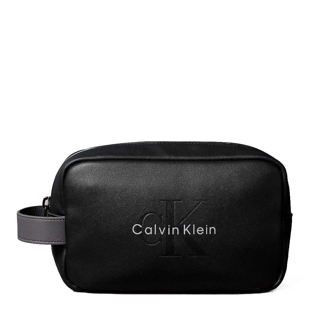Calvin Klein Jeans Men's Messenger Bags, Toiletry Bags And Suitcases For Toiletry Bag With Engraved Logo