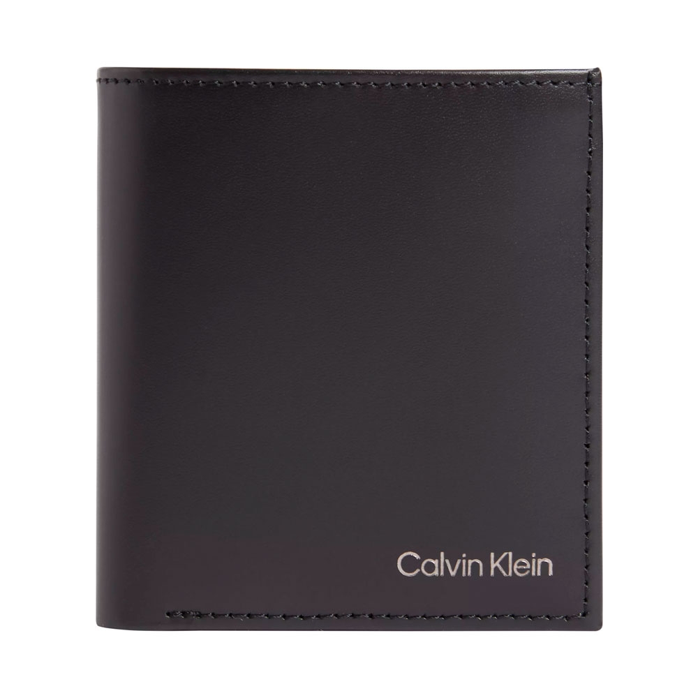 Calvin Klein Jeans Men's Wallets And Purses For Tri-Fold Leather Wallet With Rfid