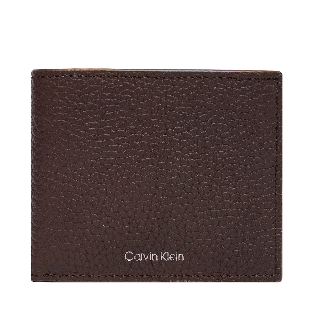Calvin Klein Jeans Billetera plegada con logo grabado con monedero – imagen 3