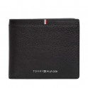 Portafoglio bifold in pelle con logo