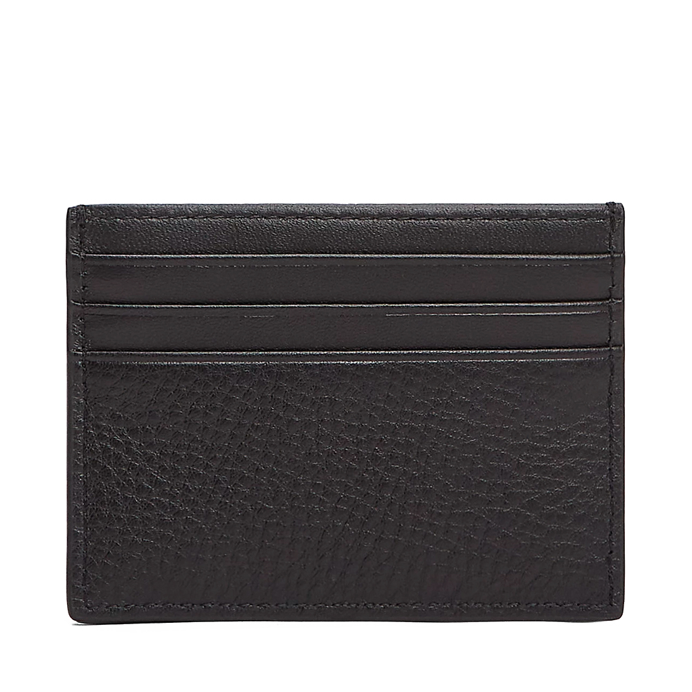 Tommy Hilfiger Bags Tarjetero Corporate de piel con logo – imagen 2